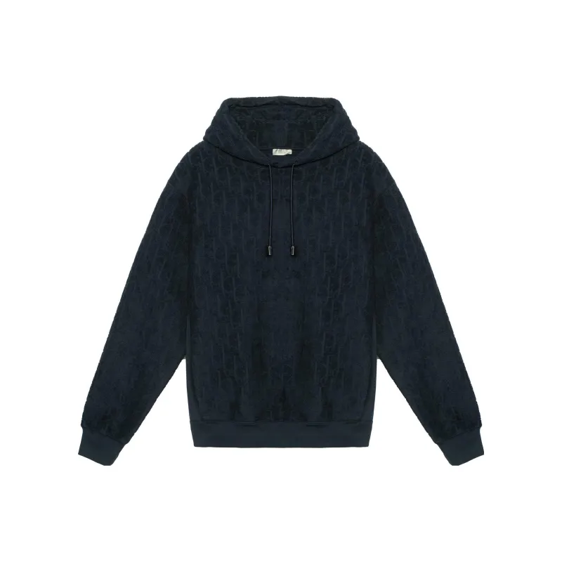 DIOR Quarterly New Products Sweatshirts Men Navy-0