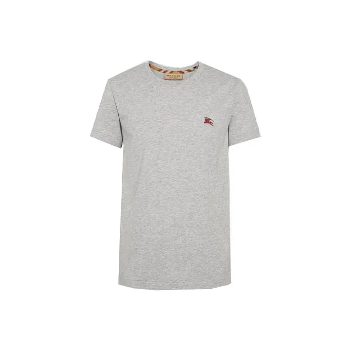 Burberry T Shirts Men Gray-0
