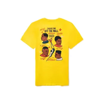 Vans Mikey T Shirts Unisex Yellow