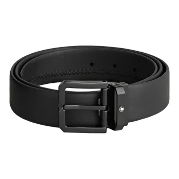 MONTBLANC Square buckle Leather Belt