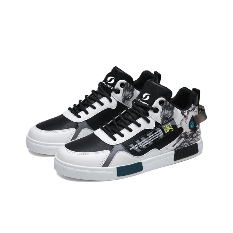 SOURCE Waterproof Abrasion Resistant Balance Lightweight High Top Skateboard Shoes Men's-1