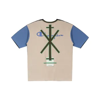 Craig Green X Champion T-Shirts Unisex Purple Patchwork
