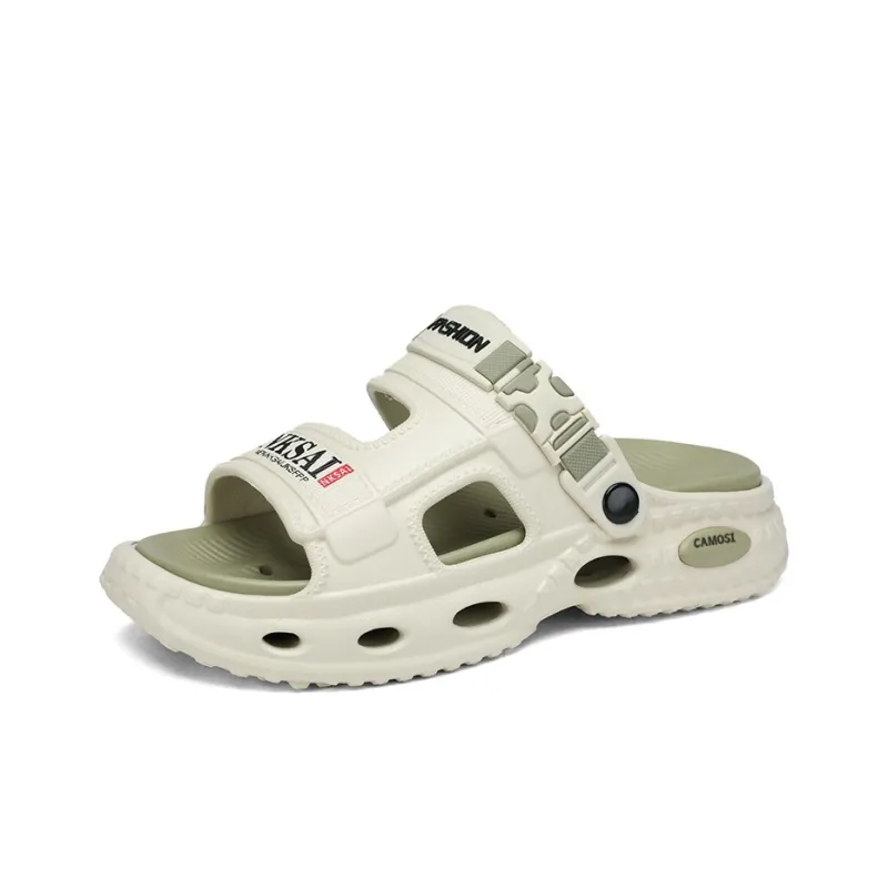 CAMOSI EVA Slip Resistant Odor Resistant Abrasion Resistant Slide Slippers Men's-1