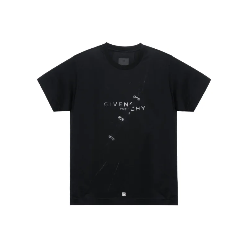 Givenchy Trompe L'Œil Effect Oversized T Shirt-0