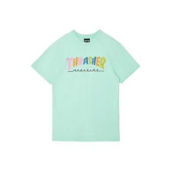 Thrasher T-Shirt Japan Version Unisex Mint Green