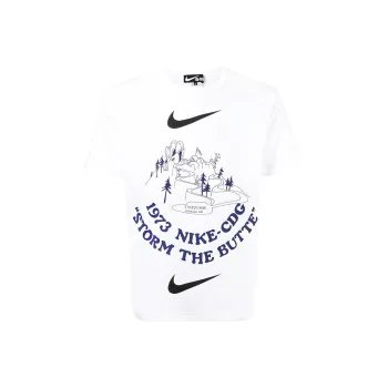 Nike X CDG T-Shirts Unisex White