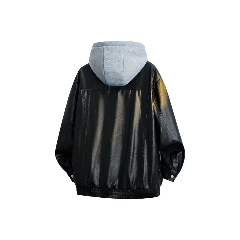 PAUL COSTELLOE Leather Jacket Unisex-1
