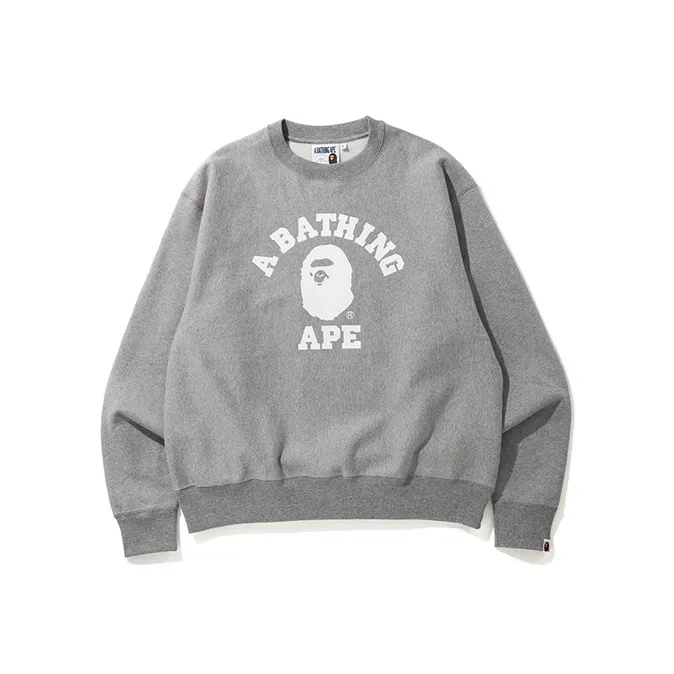 Bape Relaxed Classic College Crewneck-3