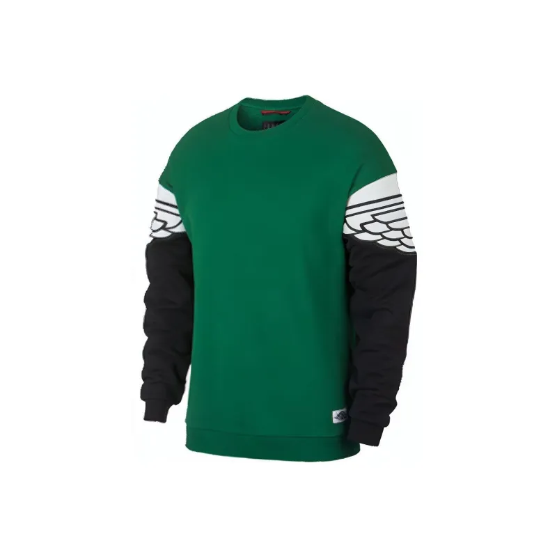 Jordan WINGS CLASSIC CREW Sweatshirt Men's Green-0