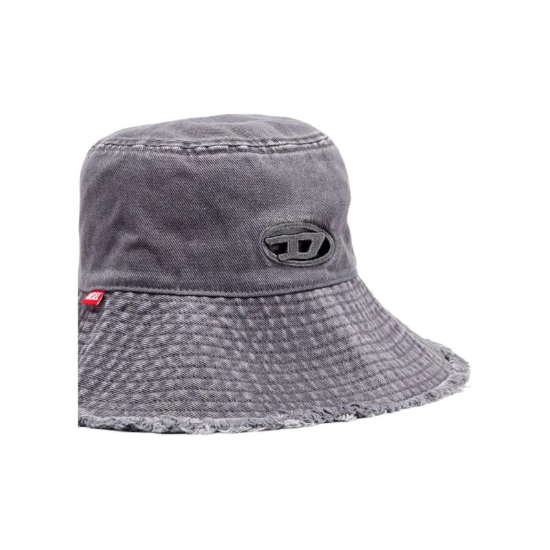 DIESEL C Bucket Utlt Logo Embroidered Bucket Hat-2