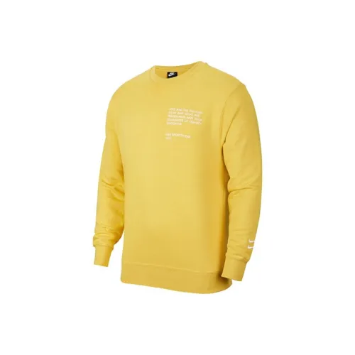 Nike Sweatshirts Men Yellow