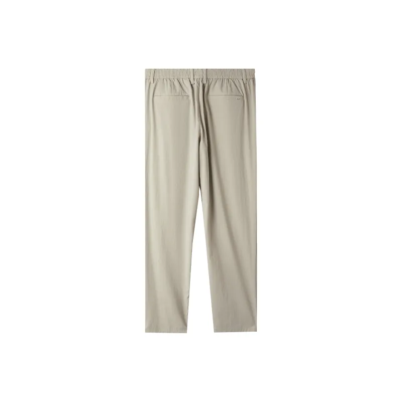 HLA Casual Pants Men's Black Pattern 16-3