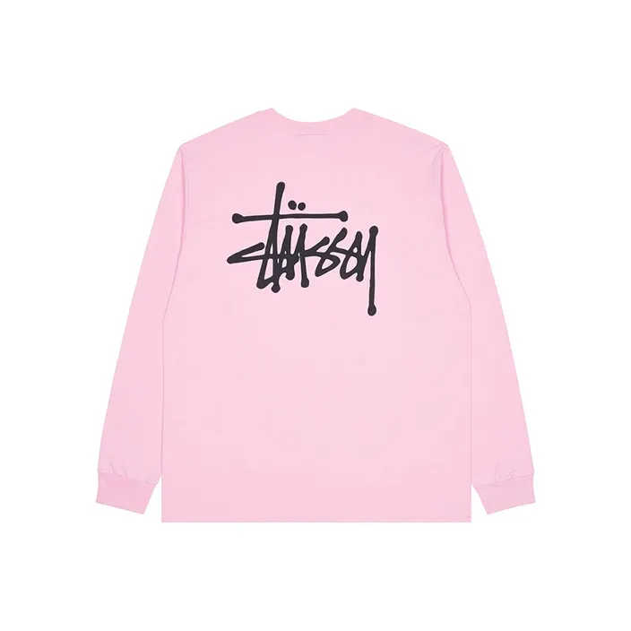 Stussy Basic Long Sleeve Tee-2