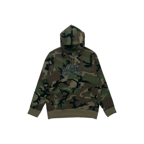 Nike Sweatshirts Men Olive Green