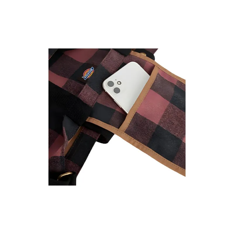 Dickies Polyester Tote Bag Shopping Bag Shoulder Bag Crossbody Bag Handbag Medium Size Unisex Red-4