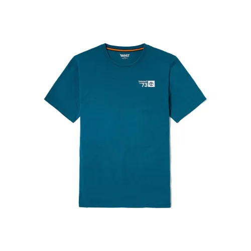 Timberland T-Shirts Men Lyon Blue