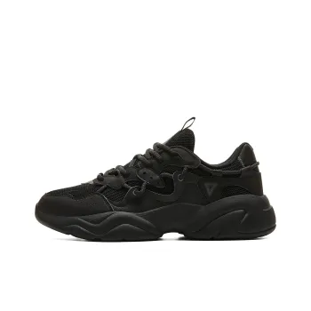 PEAK Fun To Play Low Top Casual Shoes Men's All Black