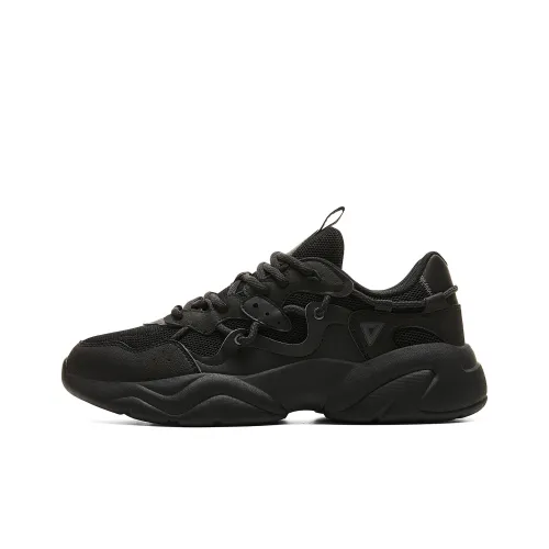 PEAK Fun To Play Low Top Casual Shoes Men's All Black