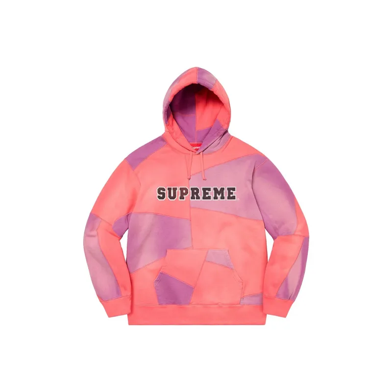 Supreme Patchwork Hooded Sweatshirt-3