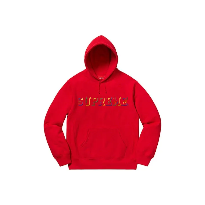 Supreme Drop Shadow Hooded Sweatshirt-5