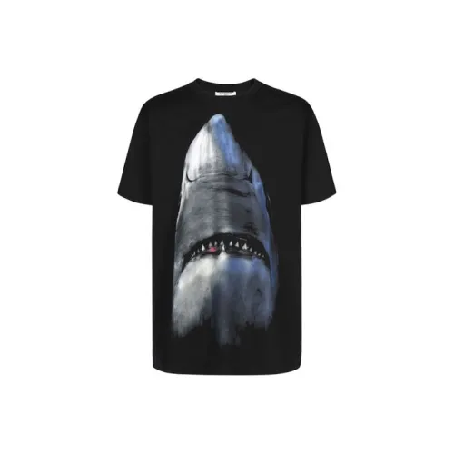 Givenchy Shark Print Cotton Jersey T Shirt