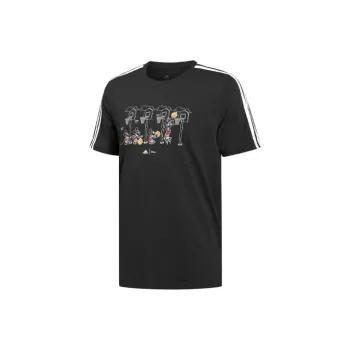 Disney X Adidas T Shirts Men Black