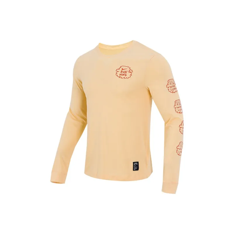 Nike T Shirts Men Apricot-0