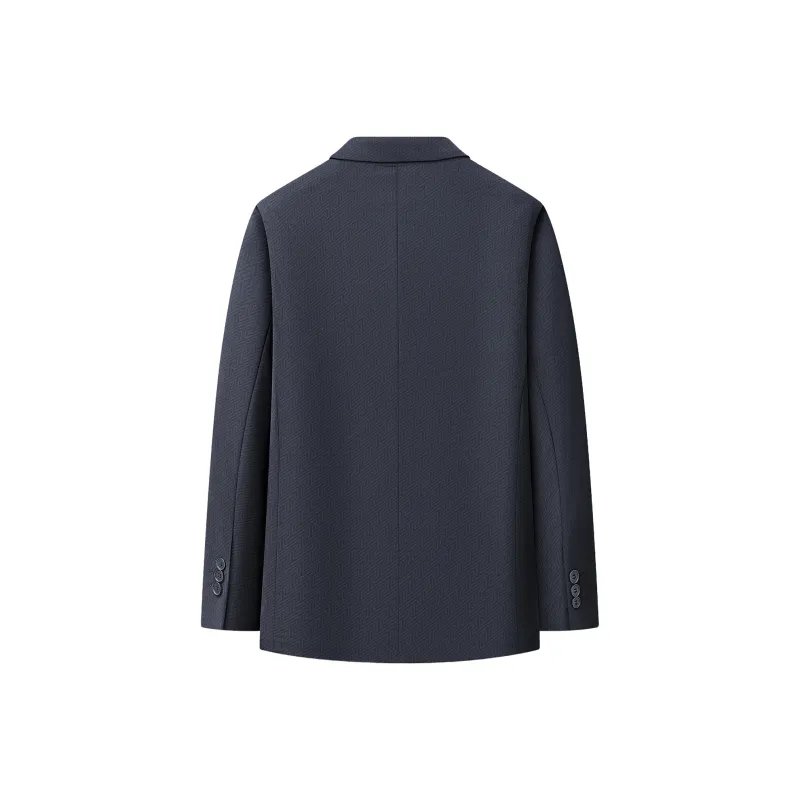 PIERRE CARDIN Business Suit Men's Blue Black-2