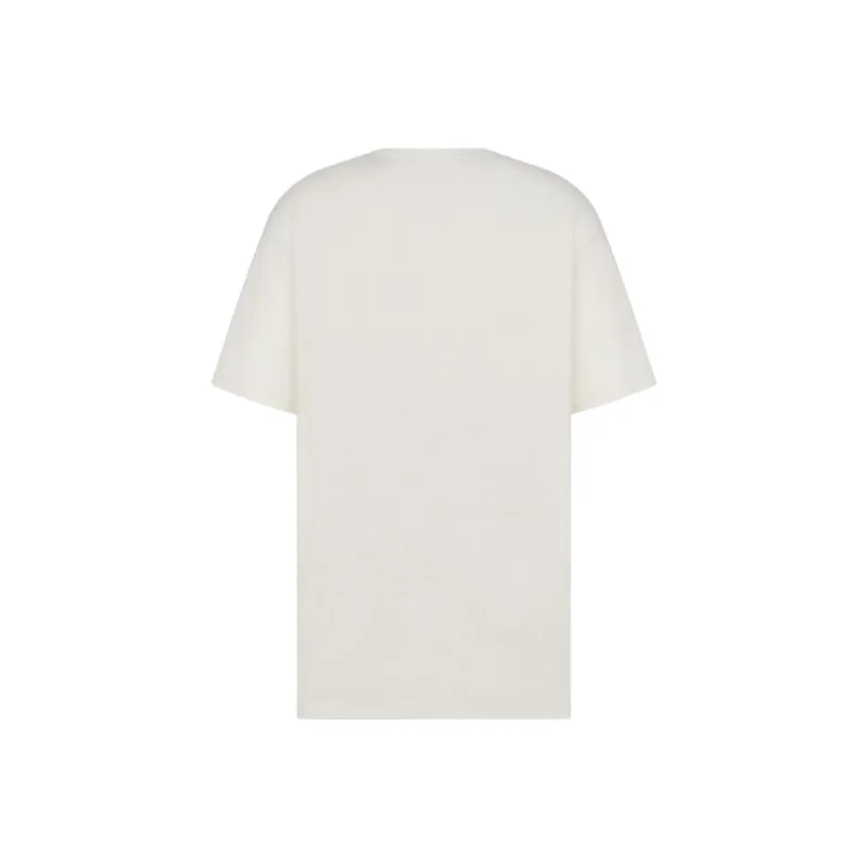 DIOR T Shirts Men Beige-1