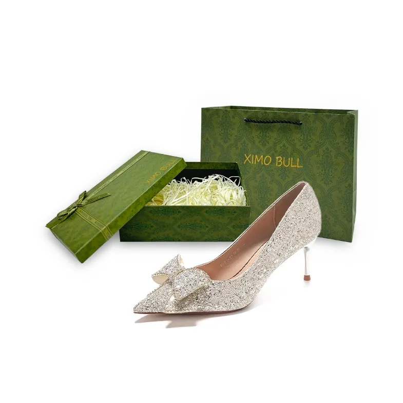 XIMO BULL Slim Heel High Heels Women's-25