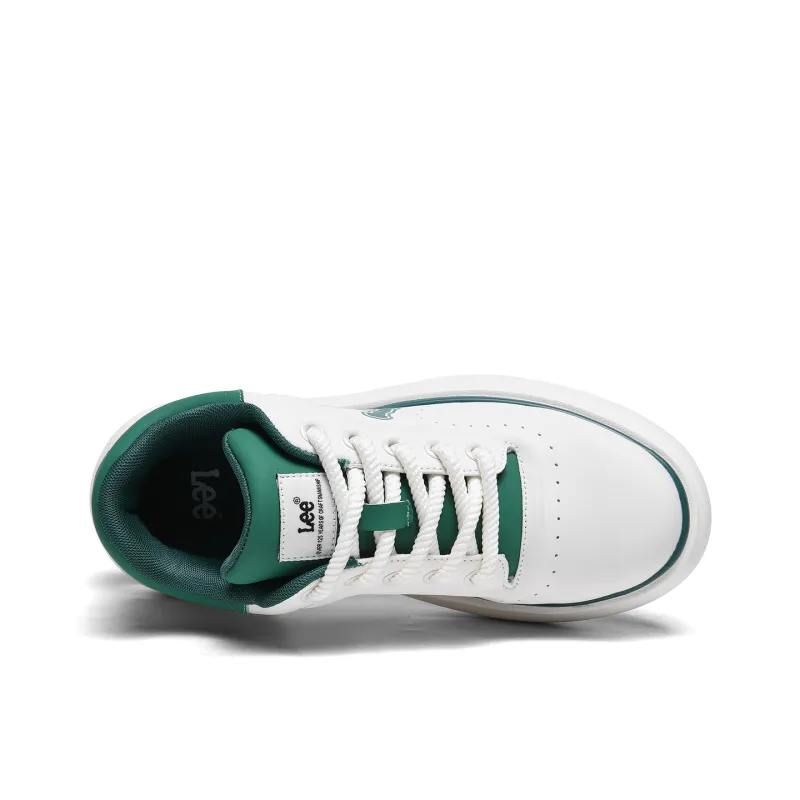 Lee Casual Comfortable White Sneakers Trendy Versatile Commute Low Top Skateboard Shoes Men's-16