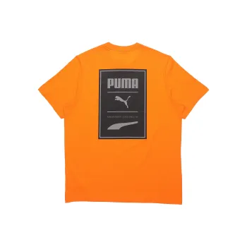 PUMA T Shirt Men's Bright Orange
