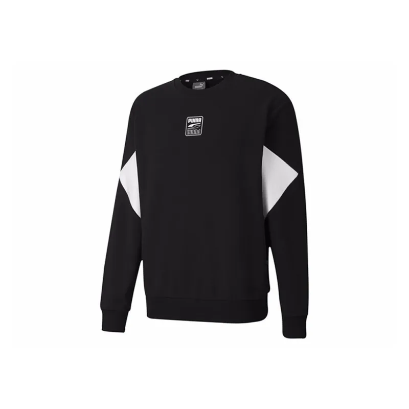 PUMA BVB Away Replica Sweatshirt Men's Black-0