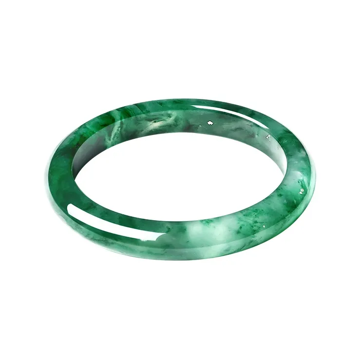 CHOW TAI SENG African Emerald Bangles Women's-1