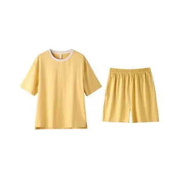 ZAO FU NIAO Pajama Set Women's Lemon