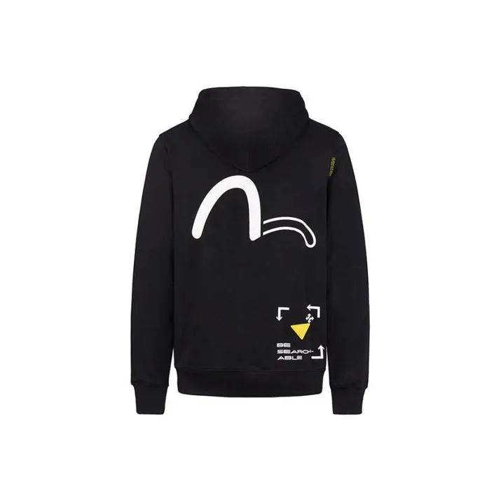 EVISU Sweatshirts Men Black-0