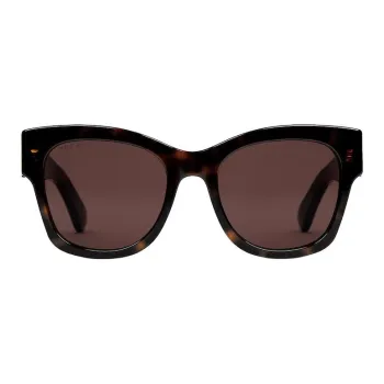 GUCCI Acetate Butterfly Sunglasses Women's Tortoiseshell