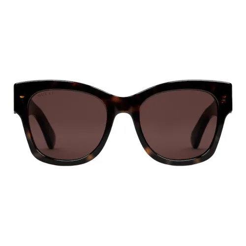 GUCCI Acetate Butterfly Sunglasses Women's Tortoiseshell