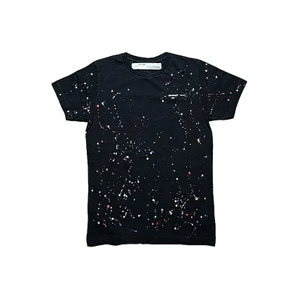 OFF WHITE Paint Splattered T Shirt