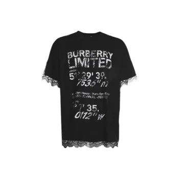 Burberry FW21 T Shirt Men's Black