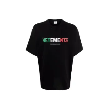 Vetements T Shirts Unisex Black