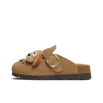 Teenmix Abrasion Resistant Papa Farm Collection Closed Toe Slippers Women's