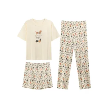 Ta Yan Pajama Set Women's Apricot