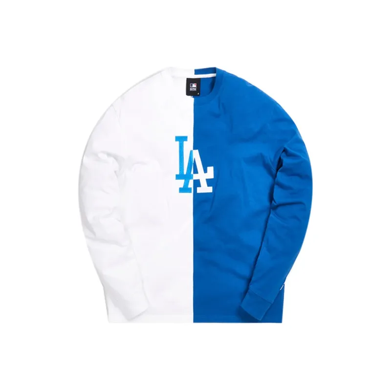 KITH For Major League Baseball Los Angeles Dodgers Split L/S Tee-0