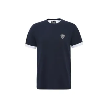 EMPORIO ARMANI T Shirts Men Navy Blue