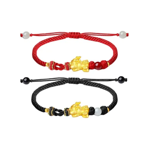 YINCHIE 999 Fine Silver Pure Silver Bracelets Unisex