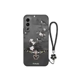 Classic Black-DW Floral Bird Butterfly Chain Black+Floral Bracelet