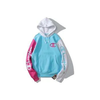 Champion Pullover Regular Sweatshirt Unisex Light Blue