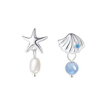 GIFT&CO S925 Silver Stud Earrings Women's