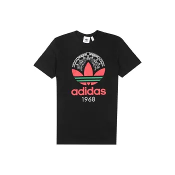Adidas Originals Set in Sleeve T Shirt Men's Black